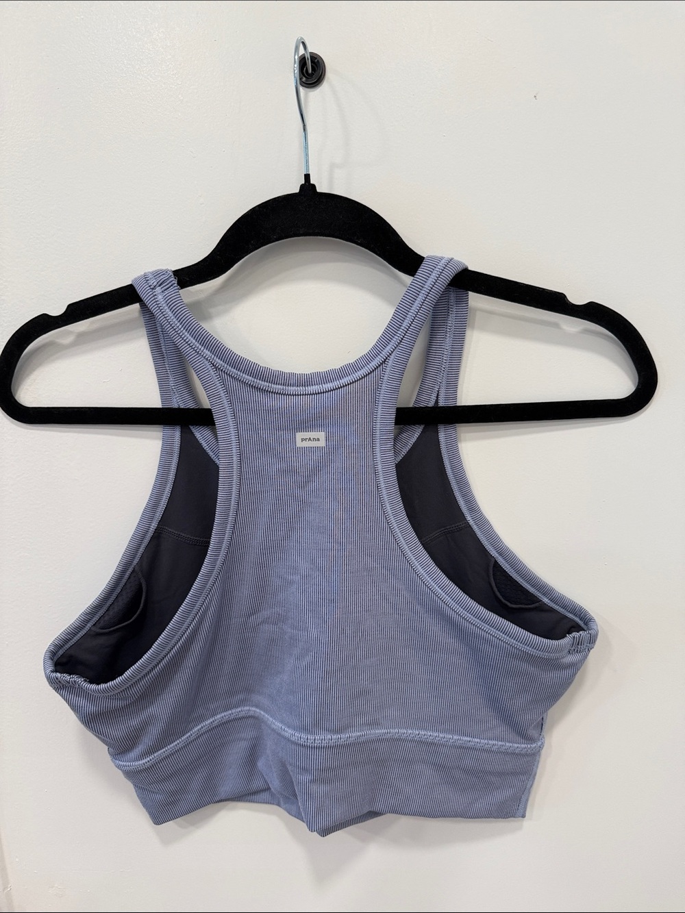 Prana Becksa Ribbed Scoop Neck bralette racer back size medium - Picture 6 of 11